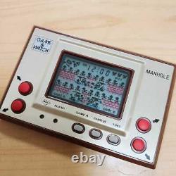 Bon État! Manhole Nintendo Game Watch Opération Ok! Jpn Ltd Rare Utilisé