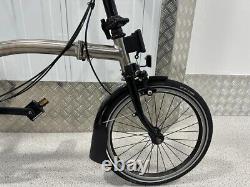 Brompton M6L Édition Limitée Nickel en Bon État