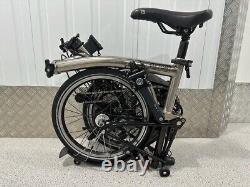 Brompton M6L Édition Limitée Nickel en Bon État