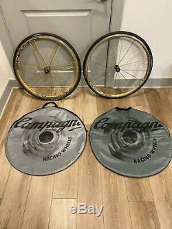 Campagnolo Shamal Ultra Tubular Limited Edition Or Wheelset Mint Condition