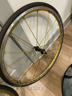 Campagnolo Shamal Ultra Tubular Limited Edition Or Wheelset Mint Condition