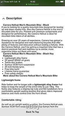 Carrera Hellcat Limited Edition 2018 / 2019model! Condition Excellente