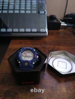 Casio G-Shock GW-9400-1 Rangeman en parfait état avec lunette et bracelet de rechange.