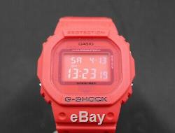 Casio G-shock Dw-5635c-4er Édition Limitée Red Out À L'état Neuf