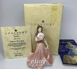 Coalport Summer Bouquet Edition Limitée De 5000, Mint Condition Avec Boîte D'origine