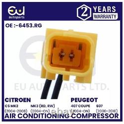 Compresseur de climatisation A/C pour Citroën C5 Mk2 Mk3 Peugeot 407 607 1.6 1.8