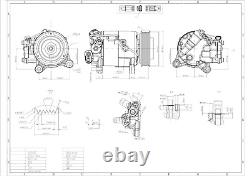 Compresseur de climatisation pour BMW F10 F11 F25 F26 Mini Cooper F54 F55 F57 F60.