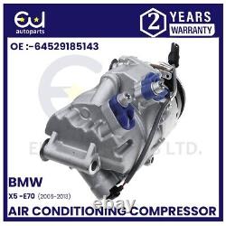 Compresseur de climatisation pour BMW X5 E70 2006-2010 3.0 64529185143 64509121759