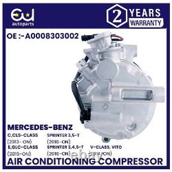 Compresseur de climatisation pour Mercedes W205 C W213 E X253 Classe GLC Sprinter
