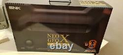 Console Neo Geo X Gold Edition Limitée Nouveau Et Scellé État Fantastique +