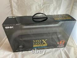 Console Neo Geo X Gold Edition Limitée Nouveau Et Scellé État Fantastique