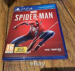 Console Spider-man Édition Limitée Ps4 1 To Mint Condition Inc. 5 Jeux Ps4