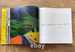 David Hockney Une plus grande image Première édition reliée en excellent état