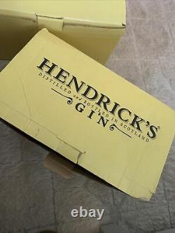 Édition Limitée Rare Hendricks Gin Tea Set 6 Pièces De Menthe État Nouveau Dans La Boîte (2)