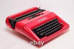 Édition limitée Olivetti Lettera 35 Machine à écrire rouge, Vintage, État neuf