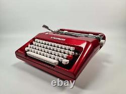 Édition limitée Olivetti Lettera 35 Rouge Bourgogne, Vintage, Comme neuf