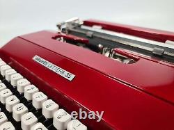 Édition limitée Olivetti Lettera 35 Rouge Bourgogne, Vintage, Comme neuf