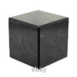 Édition limitée de collectionneurs, forme de cube poli en shungite de Carélie, ct 12800 cadeaux