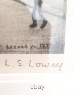 Édition limitée signée de Lslowry, Église St Simons en parfait état.