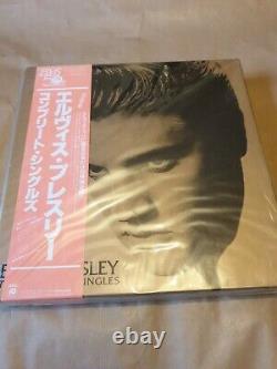 Elvis Presley The Complete Japanese Singles Vinyl Lp Box Set Ltd État De La Menthe