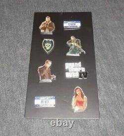 Ensemble D'épingles De Promo Auto IV De Grand Theft (2008) Vg Condition Édition Limitée Gta 4 Pins