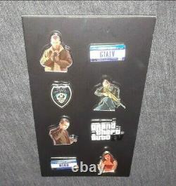 Ensemble D'épingles De Promo Auto IV De Grand Theft (2008) Vg Condition Édition Limitée Gta 4 Pins