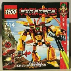 Ensemble mécanique LEGO Exo-Force édition limitée Supernova 7712 en excellent état