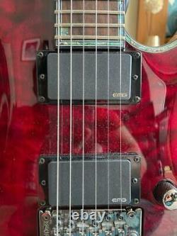 Esp Ltd 1001 Floyd Rose Guitar Excellent État, Légèrement Utilisé