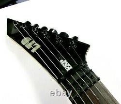 Esp Ltd M-100 Guitare Électrique Noir 24 Fret Ex Condition