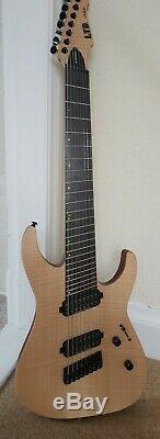 Esp Ltd M1008ms 8 Cordes Guitare Électrique Parfait État Reduction Finale