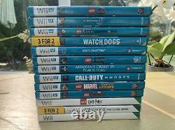Excellent État Edition Limitée Wii U Console + Accessoires Et Jeux