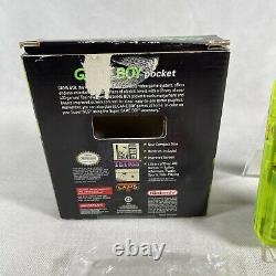 Extreme Green Edition Limitée Nintendo Gameboy Pocket. Encadré. Joli État