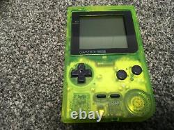 Extreme Green Limited Edition Nintendo Gameboy Pocket. Boîte. État De Nice
