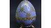 Faberge Limoges Swan Egg Edition Limitée No 56 Peint À La Main Grand État