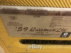 Fender'59 Ltd Bassman Guitar Amplificateur État