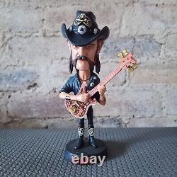 Figurine bobblehead Lemmy de Motorhead en édition limitée numérotée, état neuf et en parfait état.