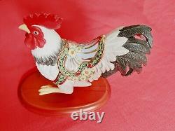 Figurine de coq de carrousel par Lenox. Édition limitée de 2011, en parfait état.