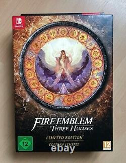 Fire Emblem Trois Maisons Edition Limitée Nouveau Condition Rare Nintendo Switch Jeu
