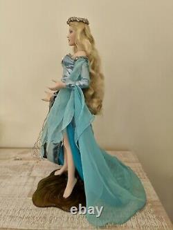Franklin Mint Lady Of The Lake Art Doll Edition Limitée Excellent État