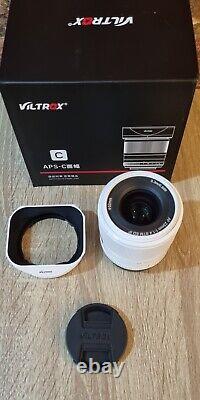 Fujifilm Viltrox 23mm F1.4 Fuji White Edition Limitée (condition Mint)