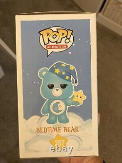 Funko Pop Ours Bedtime Care Bear 357 ÉDITION LIMITÉE ÉTAT IMPECCABLE