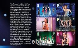 GB 2024 SPICE GIRLS Livret de timbres de prestige Edition limitée, état neuf