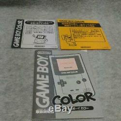 Game Boy Color Pokemon Center Edition Limitée Boxé Bon État