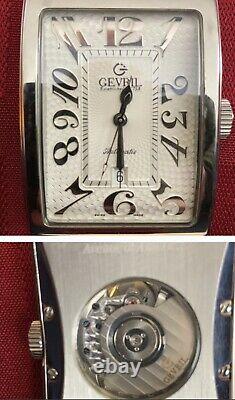 Gevril Avenue Of The Americas Swiss Automatic Mens Watch. 5007a. Grande Condition