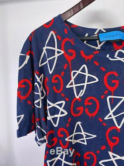 Gucci Fantôme T-shirt Limited Edition Artiste Problème Andrew Parfait Etat