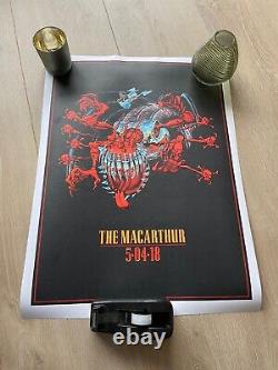 Guns N Roses Affiche Macarthur Rare Edition Limitée Nouvelle Condition