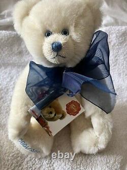 HERMANN original Teddy Édition Limitée 896/1000 en excellent état en mohair blanc