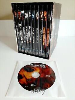 Halloween Complete Collection 15 Disque Blu Ray Set Avec 4ème Disque Fixe Grande Forme
