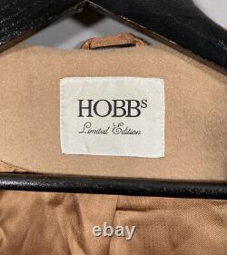 Hobbs Édition Limitée Wool Taille Du Manteau Uk10 Grande Condition Pour Les Femmes