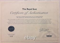 Hornby R2303m Royal Scot Train Pack Set Ltd Edition 0132 De 1500 État D'occasion